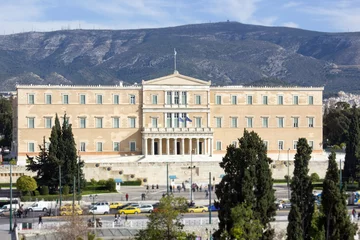 Foto op Canvas greek parliament © smoxx
