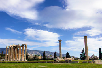 ruins of greek temple