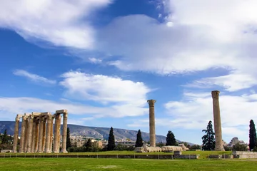Foto op Plexiglas ruins of greek temple © smoxx