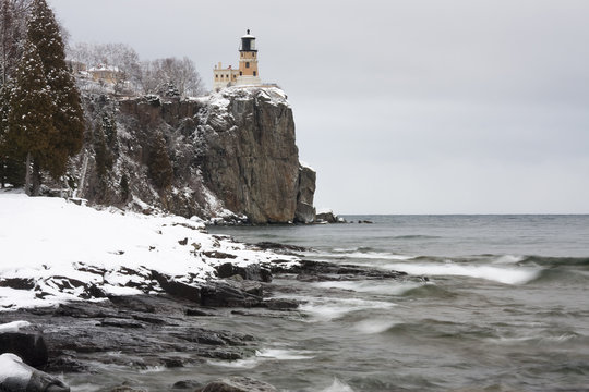 Split Rock Lighthouse Winter