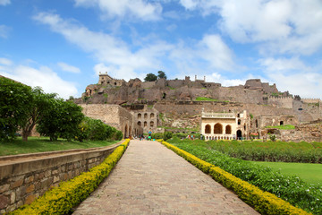 Fototapeta na wymiar Golkonda fort, Hyderabad
