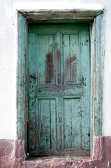 Old Blue door