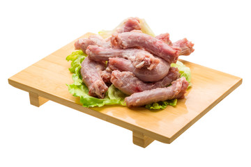 Raw chicken neck