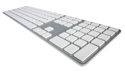 Blank Computer Keyboard