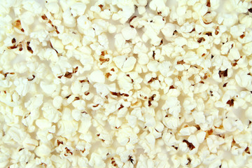 Popcorn background ,close up image