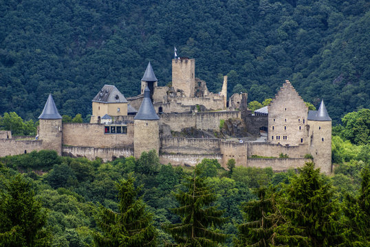 Bourscheid Castle in Luxembourg