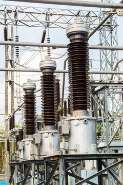 Power station for making electric energy