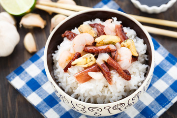Seafood rice