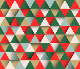 Fototapeta premium vector triangular abstract geometric background