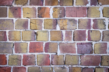 Background texture of a brick wall