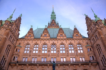 City Hall of Hamburg, Germany