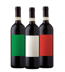 Group of wine bottles