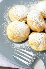 Traditional danish pancakes - ebelskivers