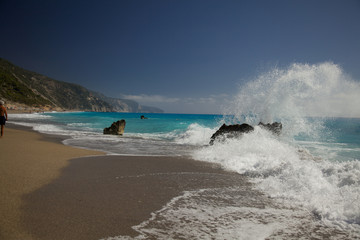 Fototapeta premium Lefkada island, Greece