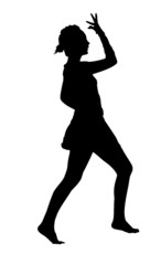 Acrobatic Gymnastics Girl Dance Routine