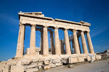 Obraz premium Parthenon on the Acropolis in Athens