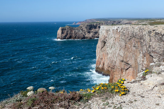 Rocky Coast of Portugal near Sagres