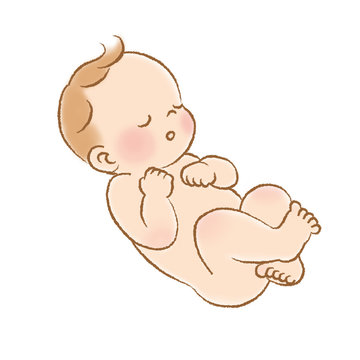 眠る赤ちゃん