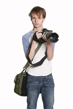 News Photographer young male