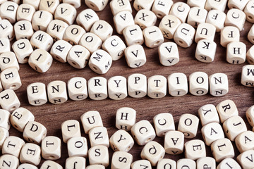 Letter dices word - encryption