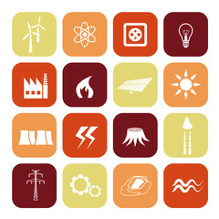 energy icons