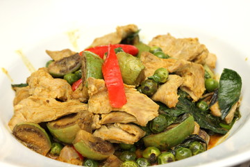 Green Curry with Pork
