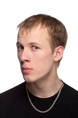 Obraz premium Handsome young man portrait