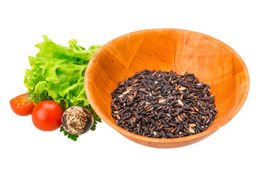 Raw rice mix