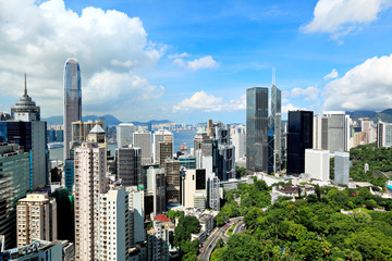 Fototapeta premium Hong Kong skyline
