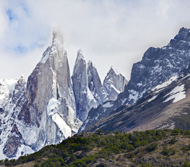 Cerro Torre im Nationalpark Los Glaciares, Patagonien, Argentinien