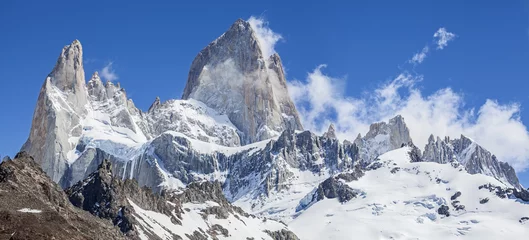 Fotobehang Cerro Chaltén Fitz Roy Mountain Range, Argentinië