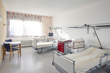 Zimmer zwei Bett Krankenhaus