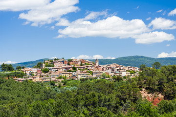 Fototapeta na wymiar Roussillon, Provence, France