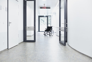 Rollstuhl Gang Krankenhaus