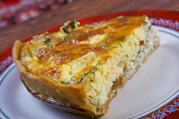 quiche with halibut