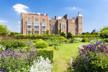 Fototapeta premium Hatfield House with garden, Hertfordshire, England