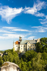 Fototapeta na wymiar castle Hruba Skala, Czech Republic