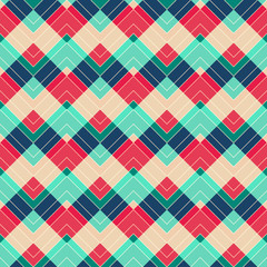 retro zigzag seamless pattern