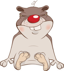 Hamster cartoon