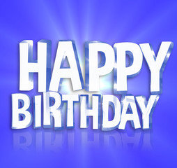 Obraz premium Happy Birthday