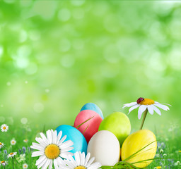 Fototapeta premium Easter background