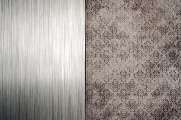 brushed metal grungy wallpaper background texture