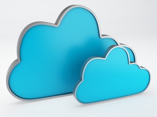 cloud icon 3d