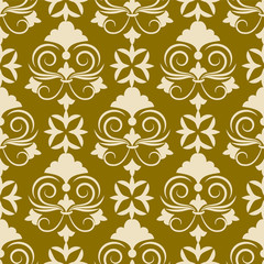 seamless wallpaper. vintage pattern.flower background