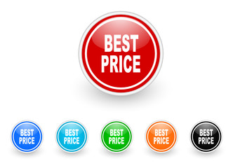 best price vector icon set