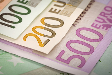 100, 200 and 500 Euro © Marco Scisetti