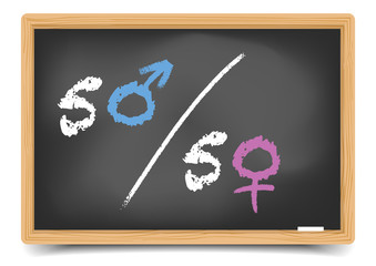 Blackboard Gender Equality