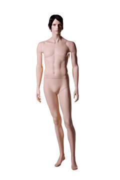 mannequin male isolated