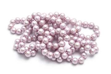 pink string of beads