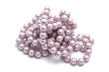 pink string of beads